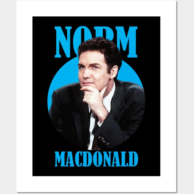 Norm Macdonald Wall Art by bmbg trian